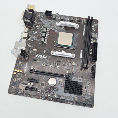 MSI A320M Pro-M2 V2 Gaming Motherboard, AMD Ryzen 3 2300X Processor CPU Combo