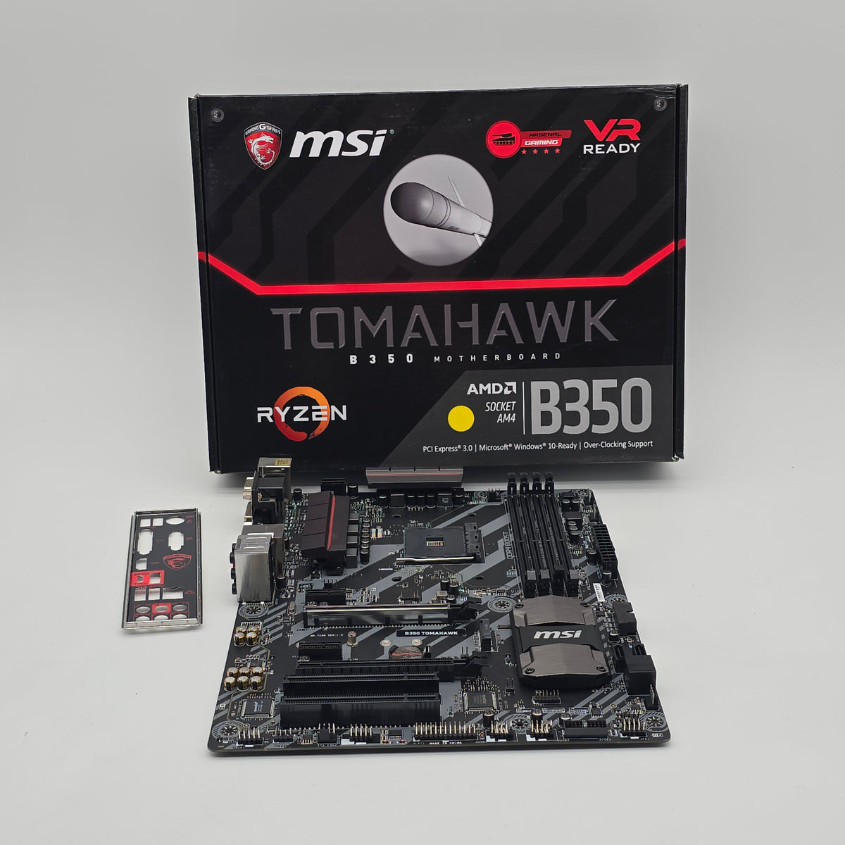 MSI B350 Tomahawk, AMD AM4 Socket ATX Gaming Motherboard