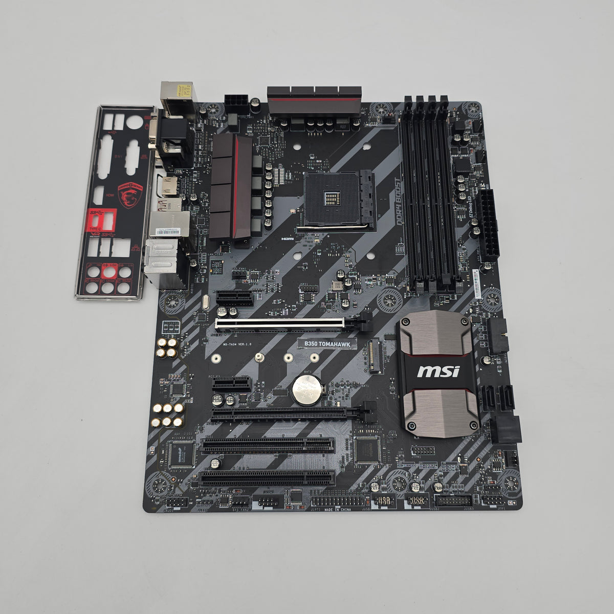 MSI B350 Tomahawk, AMD AM4 Socket ATX Gaming Motherboard