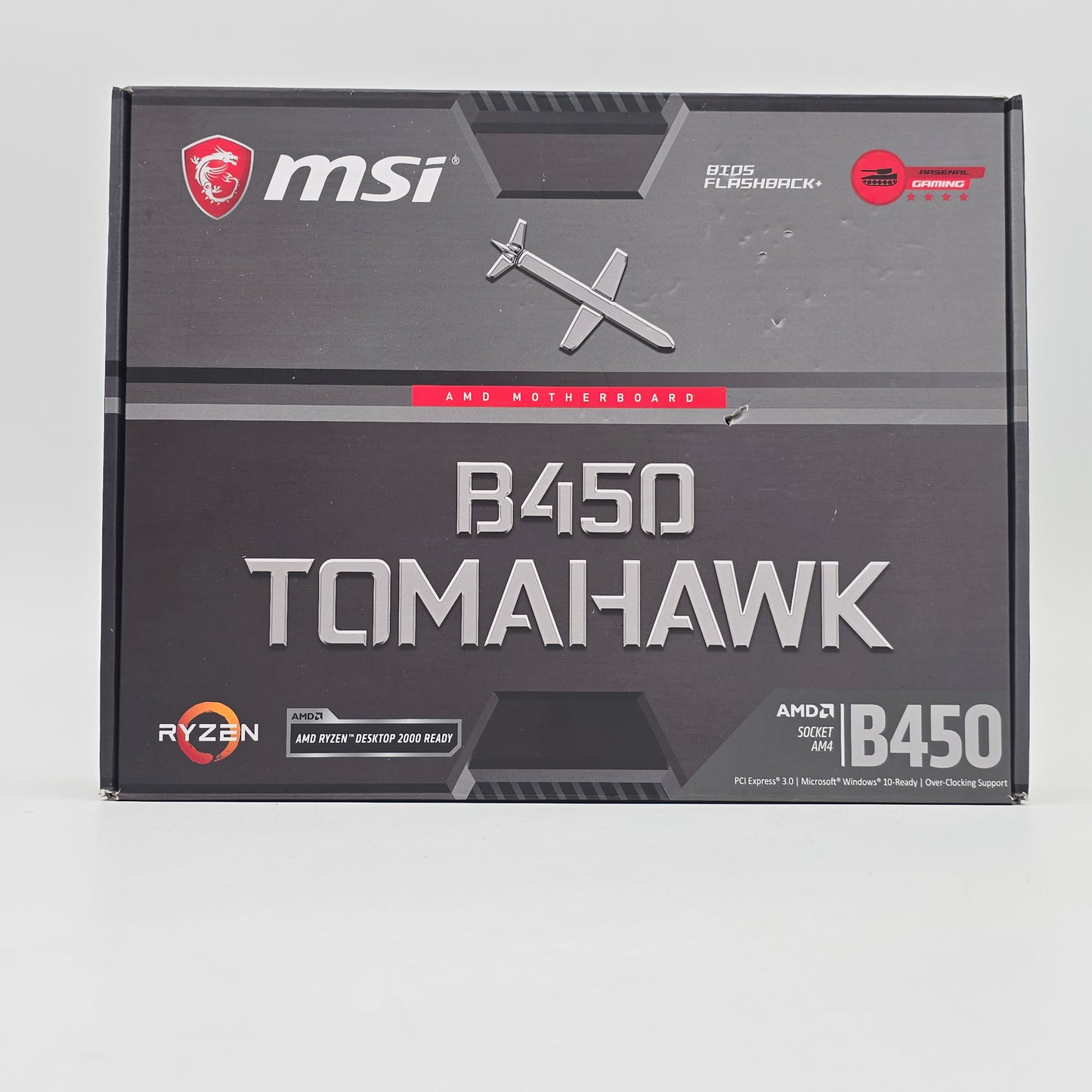 MSI B450 Tomahawk, AMD AM4 Socket ATX Gaming Motherboard