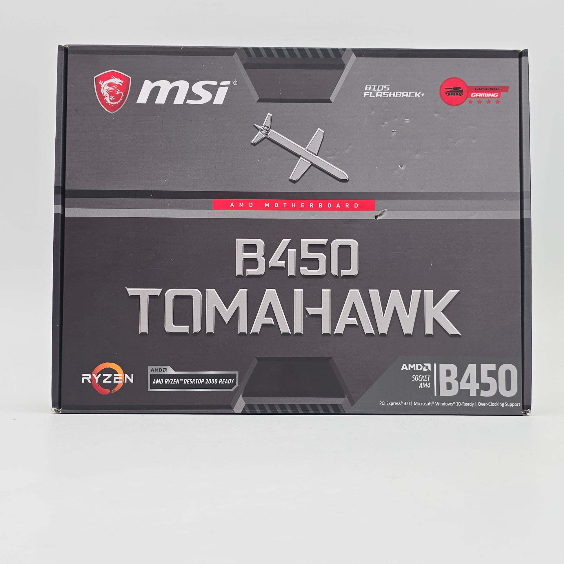 MSI B450 Tomahawk, AMD AM4 Socket ATX Gaming Motherboard