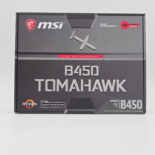 MSI B450 Tomahawk, AMD AM4 Socket ATX Gaming Motherboard