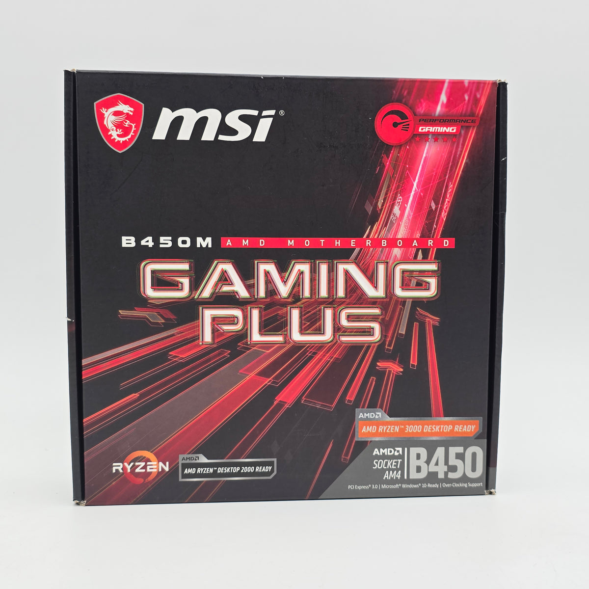 MSI B450M Gaming Plus, AMD Socket AM4, Micro-ATX Gaming Motherboard