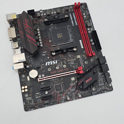 MSI B450M Gaming Plus, AMD Socket AM4, Micro-ATX Gaming Motherboard