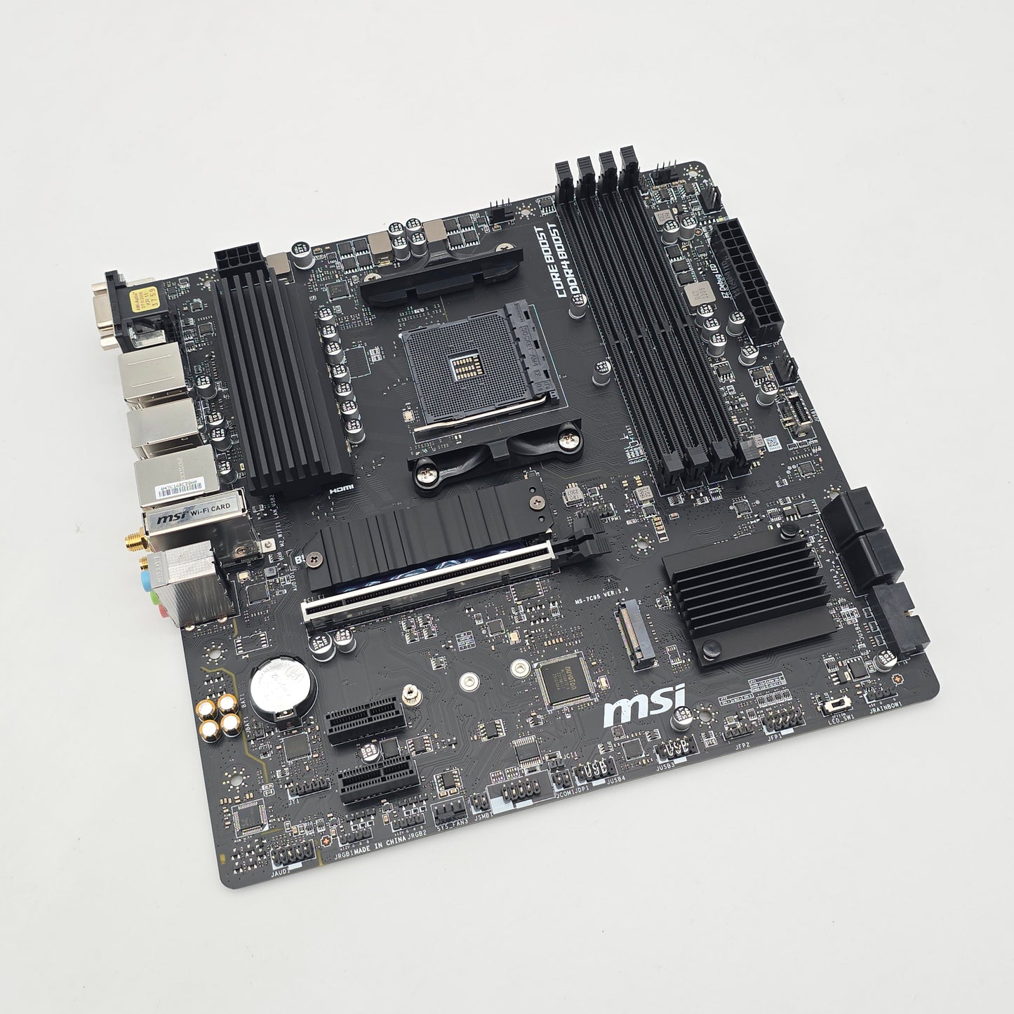 MSI B550M Pro-VDH WiFi, Socket AM4, Micro-ATX Gaming Motherboard