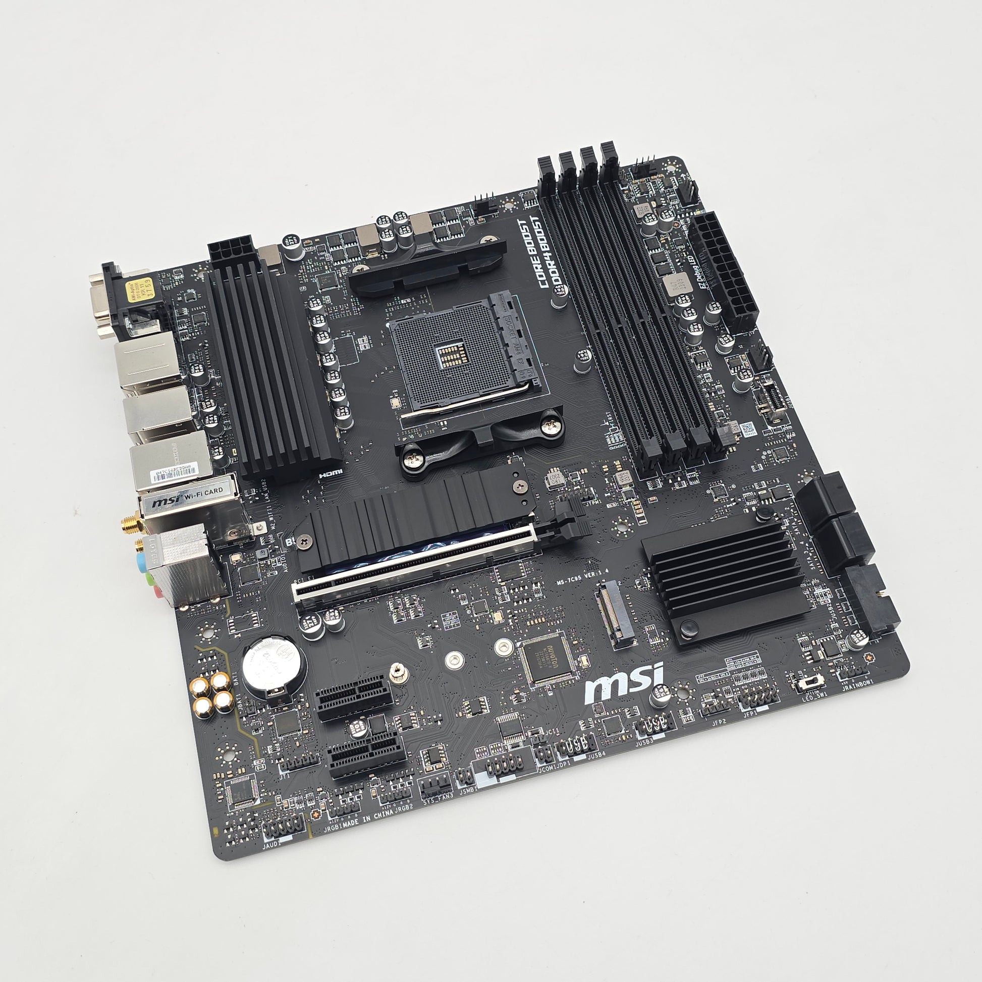 MSI B550M Pro-VDH WiFi, Socket AM4, Micro-ATX Gaming Motherboard