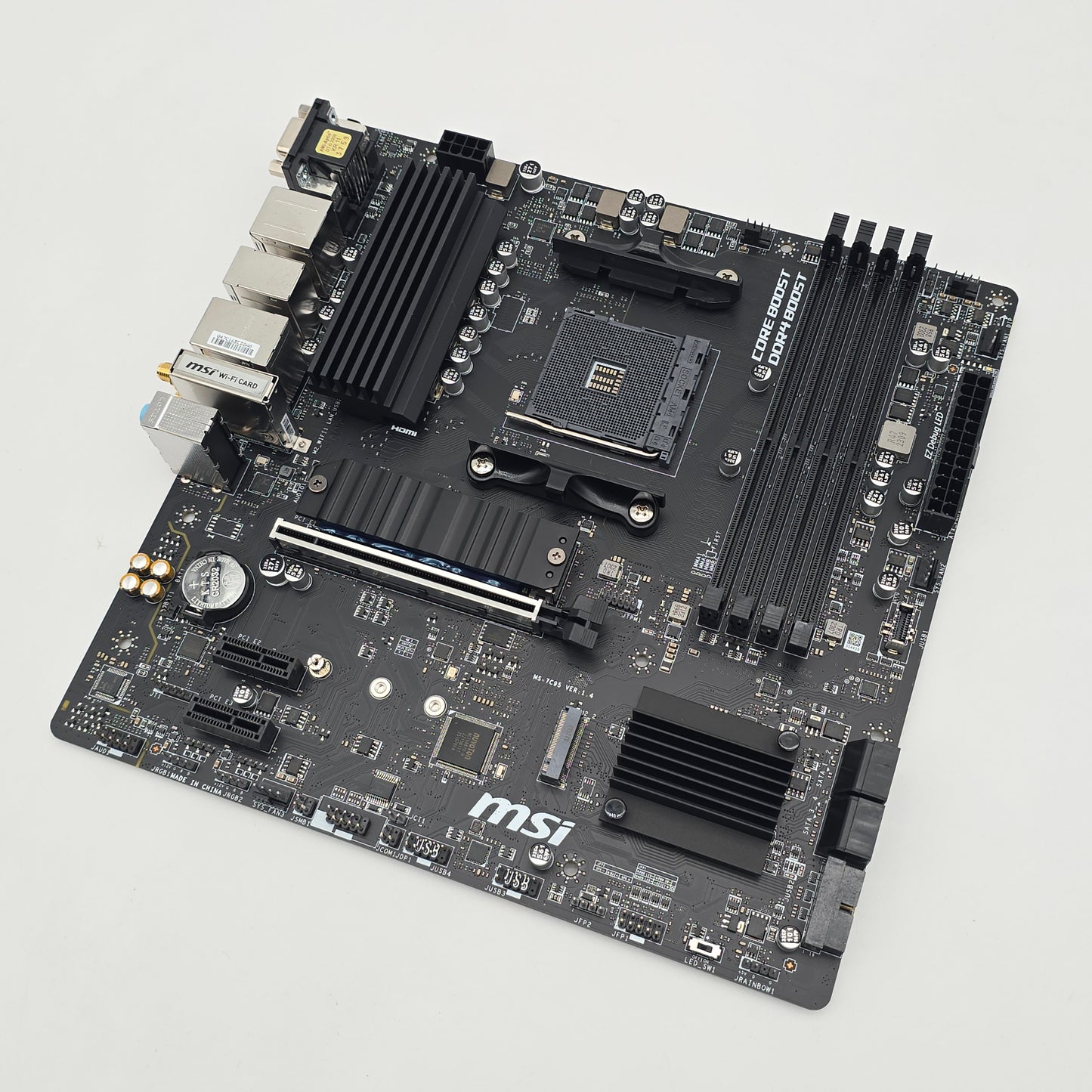 MSI B550M Pro-VDH WiFi, Socket AM4, Micro-ATX Gaming Motherboard