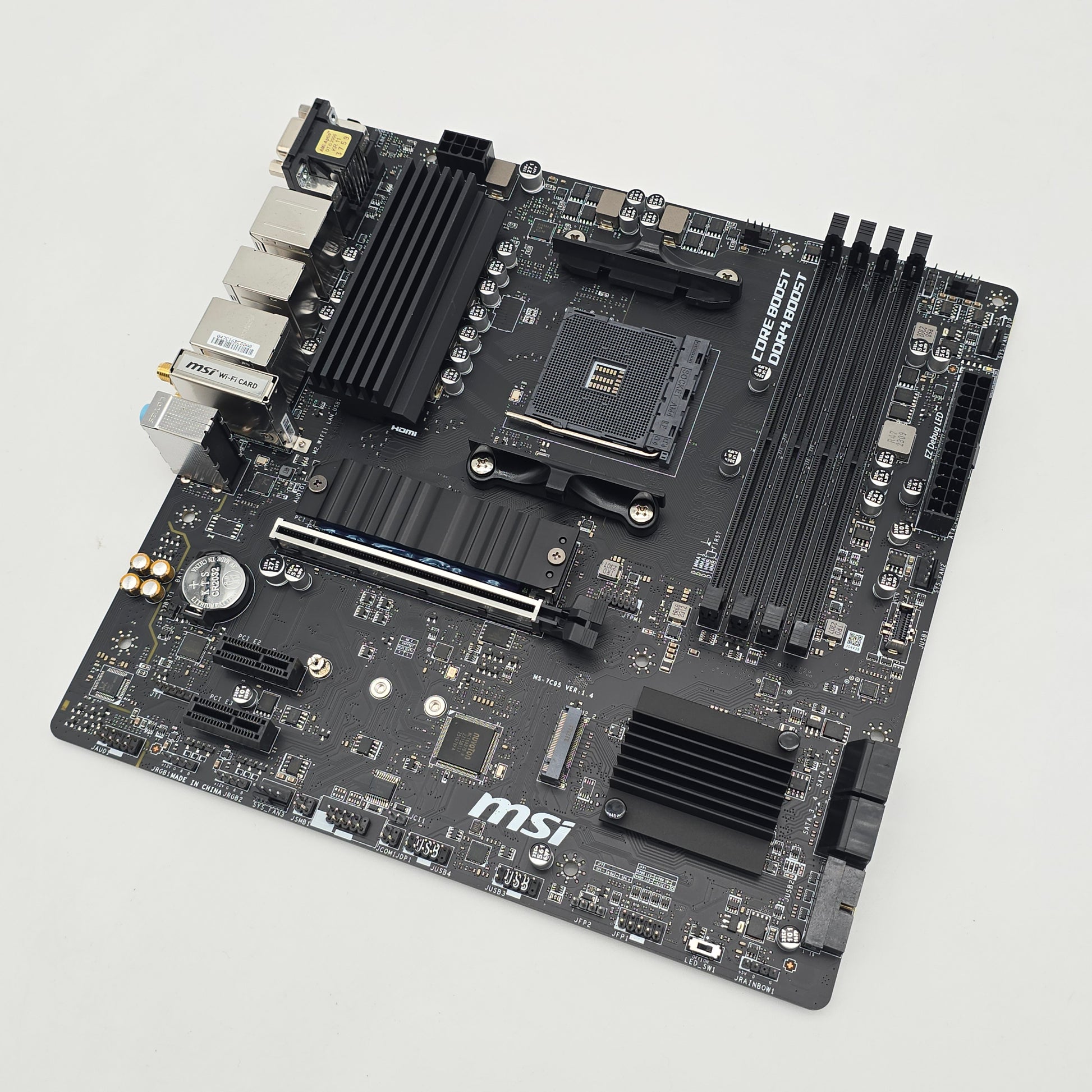 MSI B550M Pro-VDH WiFi, Socket AM4, Micro-ATX Gaming Motherboard