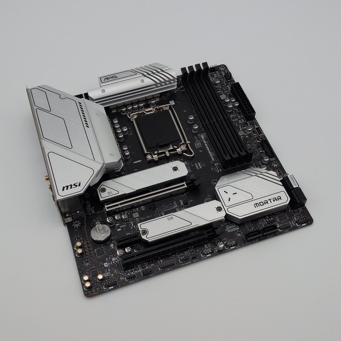 MSI MAG B660M Mortar WiFi DDR4, Intel LGA 1700 Micro-ATX Gaming Motherboard