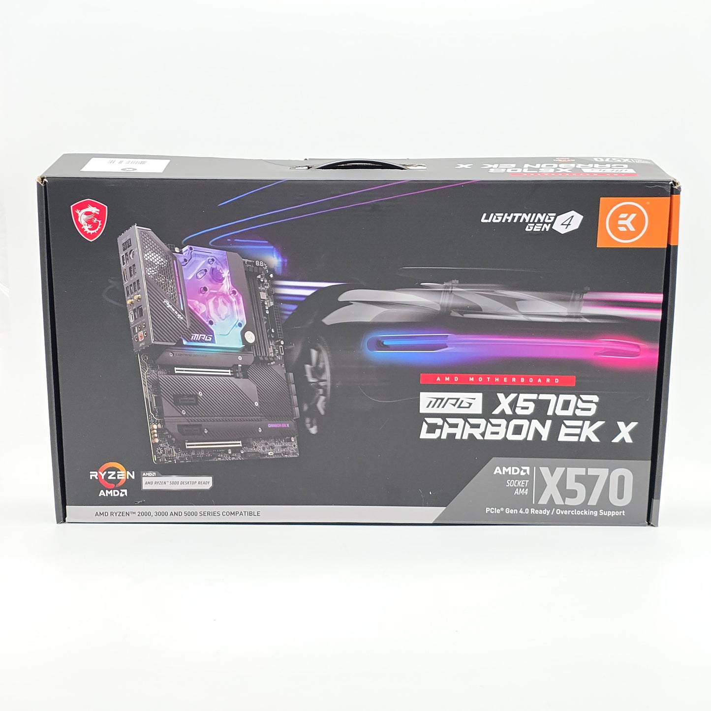 MSI MPG X570S Carbon EK X, Socket AM4, ATX Desktop Gaming Motherboard