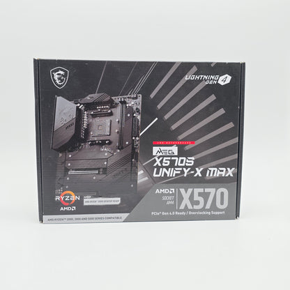 MSI MEG X570S Unify-X Max, Ryzen 9 5900X, 64GB DDR4, Gaming Motherboard+CPU+RAM Combo