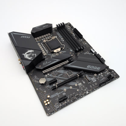 MSI MPG Z490 Gaming Edge WiFi, Intel LGA1200 Socket ATX Gaming Motherboard