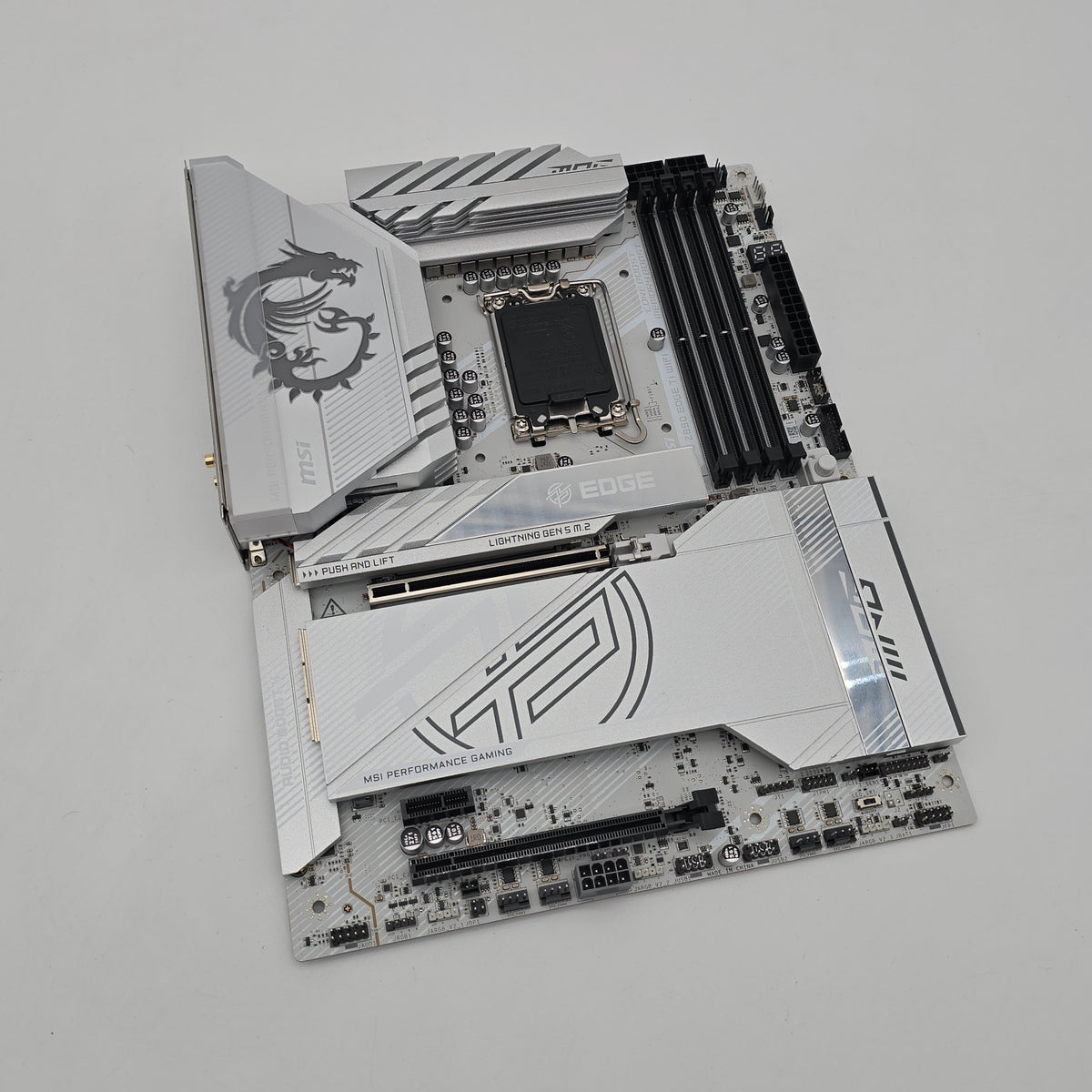 MSI MPG Z890 Edge TI WiFi, Intel LGA1851 Socket ATX Gaming Motherboard