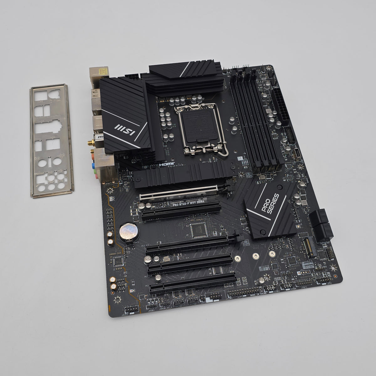 MSI Pro B760-P WiFi DDR4, Intel LGA 1700 Socket ATX Gaming Motherboard