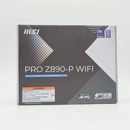 MSI Pro Z890-P WiFi, Socket LGA 1851, ATX Desktop Gaming Motherboard