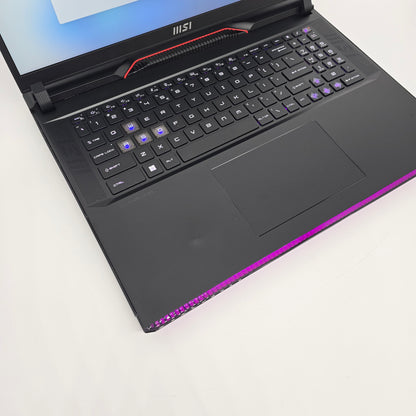 MSI Raider GE78HX, RTX 4080, Intel i9-13950HX, 64GB DDR5, 17" 240Hz RGB Gaming Laptop