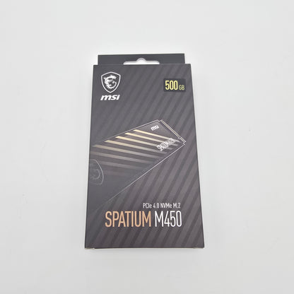 MSI Spatium M450 500GB NVMe SSD