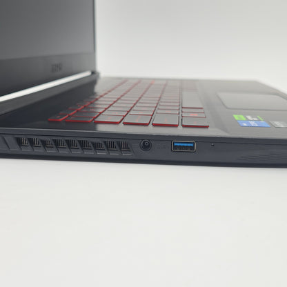 MSI Thin GF63, RTX 3050, Intel Core i5-12450H, 16GB DDR4, 1TB NVMe, 15.6" FHD 144Hz, Windows Gaming Laptop