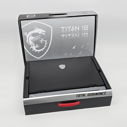 MSI Titan 18 HX AI, RTX 5090, Intel Ultra 9 285HX, 64GB RAM, 6TB NVMe, UHD+ MiniLED 120Hz Gaming Laptop