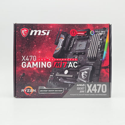 MSI X470 Gaming M7 AC, AMD AM4 Socket, ATX Gaming Motherboard