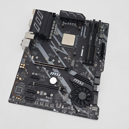 MSI X570-A Pro Motherboard, AMD Ryzen 7 3800X CPU, 32GB Corsair Vengeance LPX DDR4 Combo
