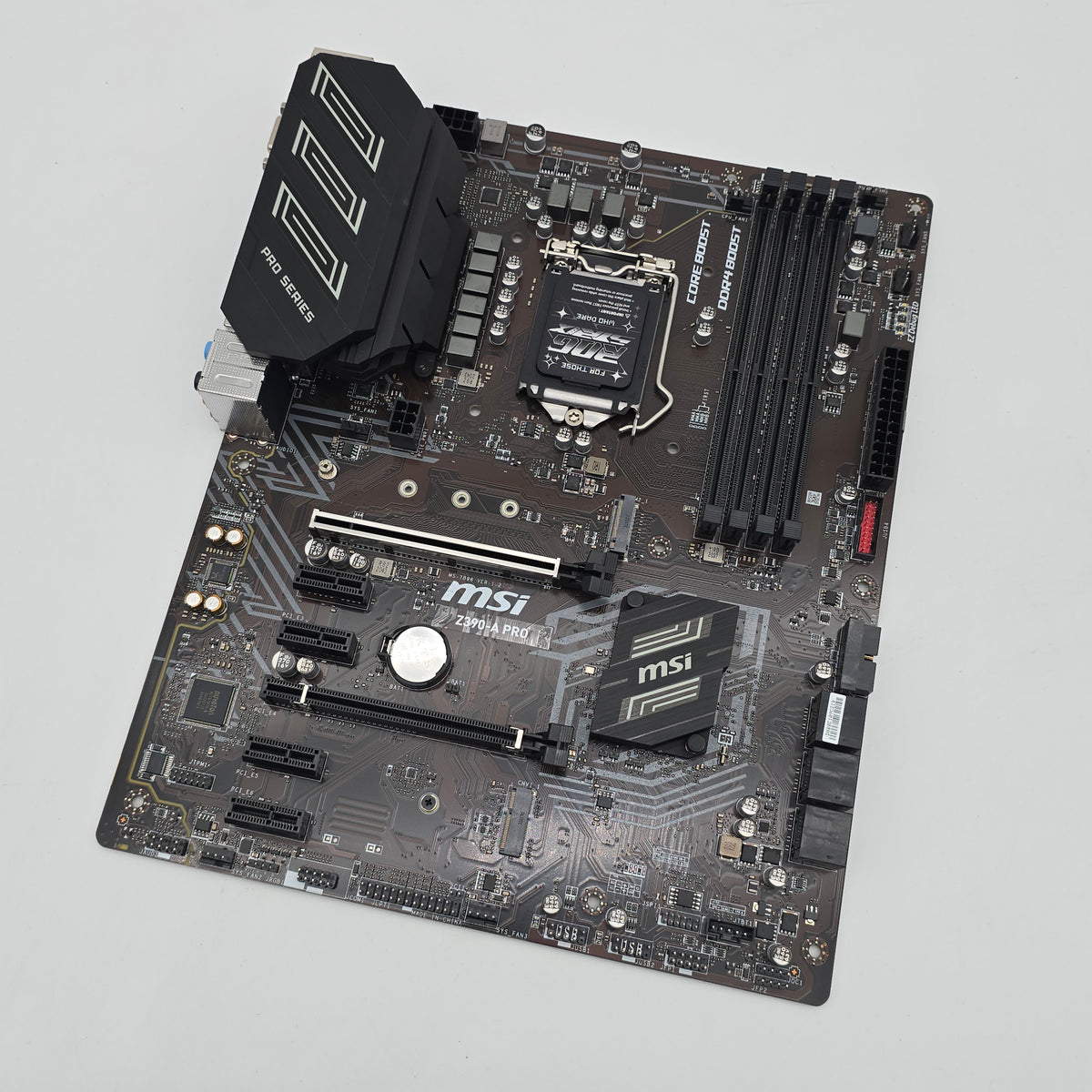 MSI Z390-A Pro, Intel LGA1151 Socket, ATX Gaming Motherboard
