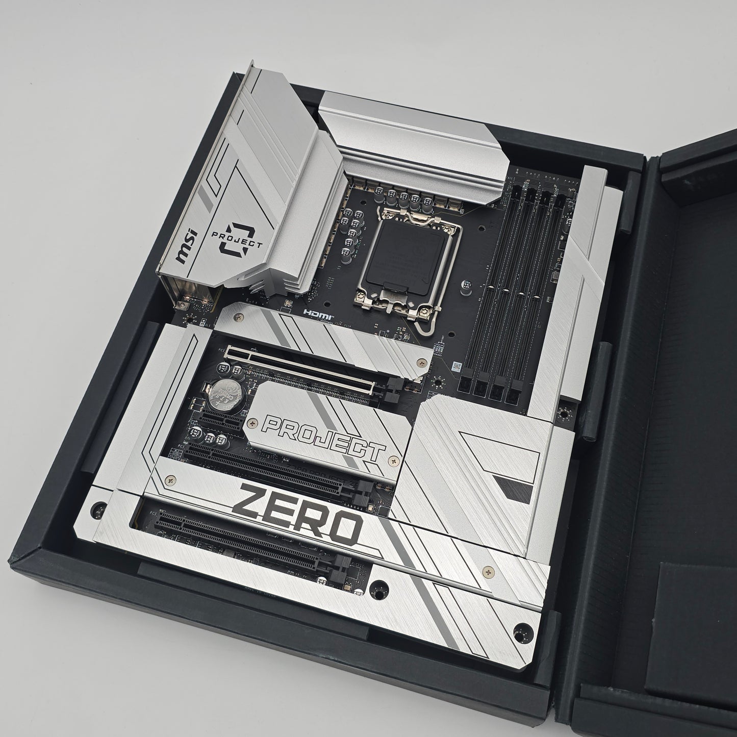 MSI Z790 Project Zero, Intel Socket LGA 1700, ATX Desktop Gaming Motherboard