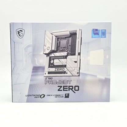 MSI Z790 Project Zero, Intel Socket LGA 1700, ATX Desktop Gaming Motherboard