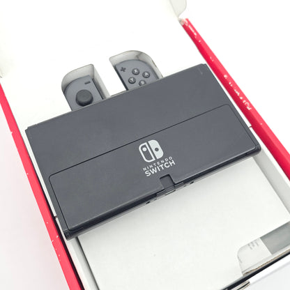 Nintendo Switch OLED White Edition w/ Gray Joycons