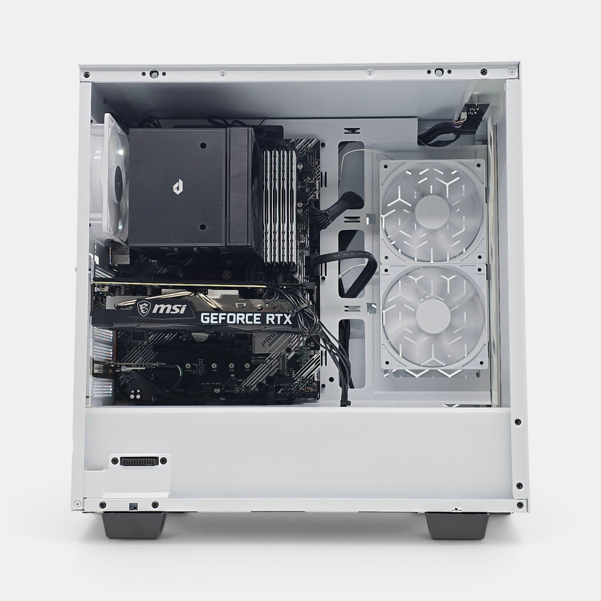 NVIDIA RTX 3070, Intel i7-10700KF, 1.5TB, 32GB RAM, White Gaming PC