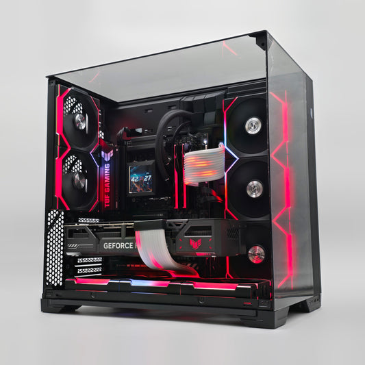 RTX 5070 Ti, Ryzen 7 9800X3D, 32GB DDR5, 2TB NVMe, Custom Liquid Cooled Lian Li ASUS TUF Gaming PC