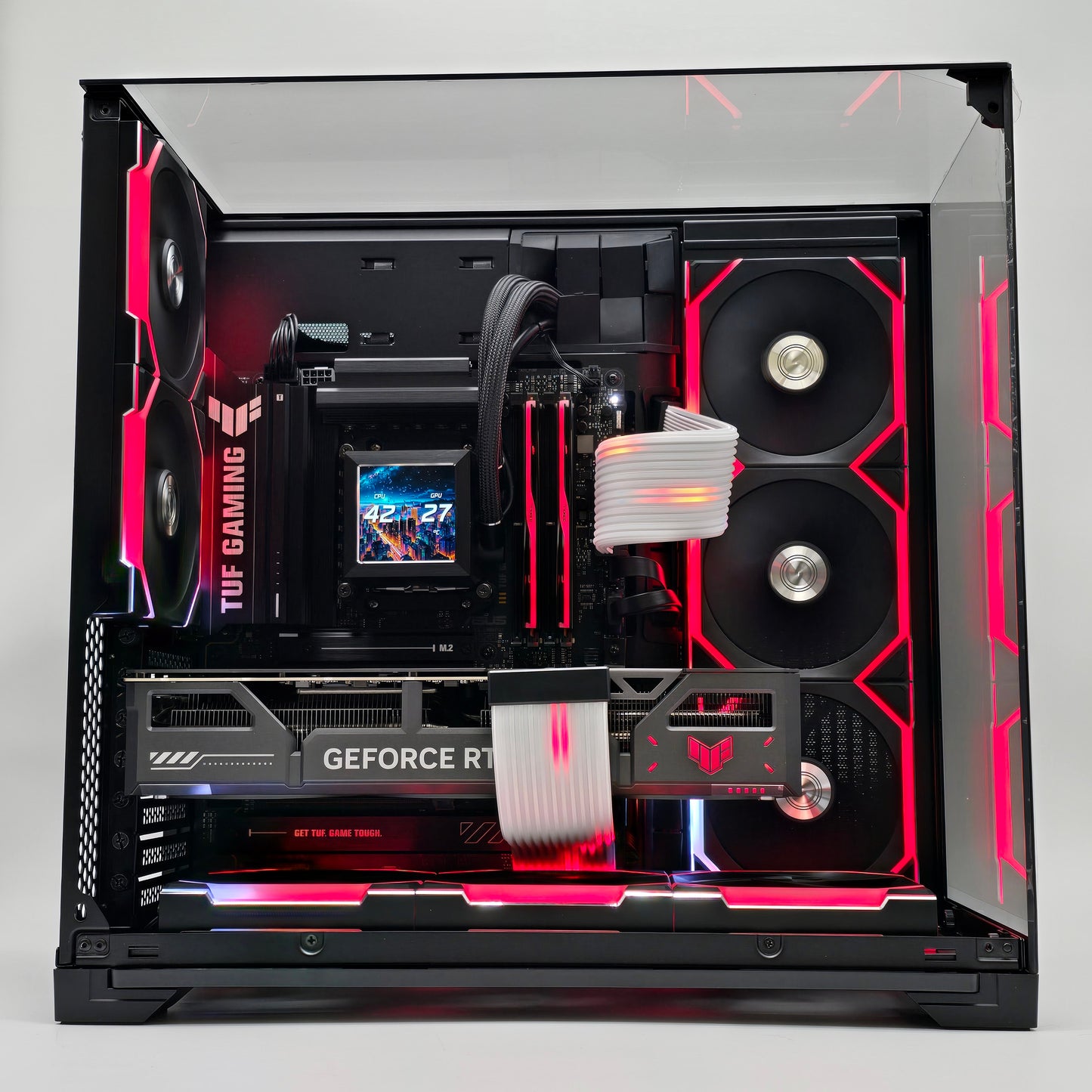 RTX 5070 Ti, Ryzen 7 9800X3D, 32GB DDR5, 2TB NVMe, Custom Liquid Cooled Lian Li ASUS TUF Gaming PC