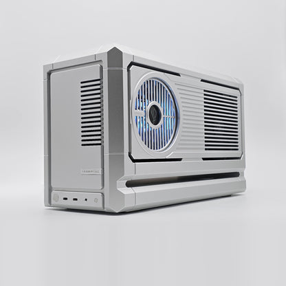 NVIDIA RTX 5090 ASTRAL White, Ryzen 9 9950X3D, 64GB DDR5, 4TB Gen 5 NVMe, XiKii Industry FF07 Silver Custom Build Gaming PC