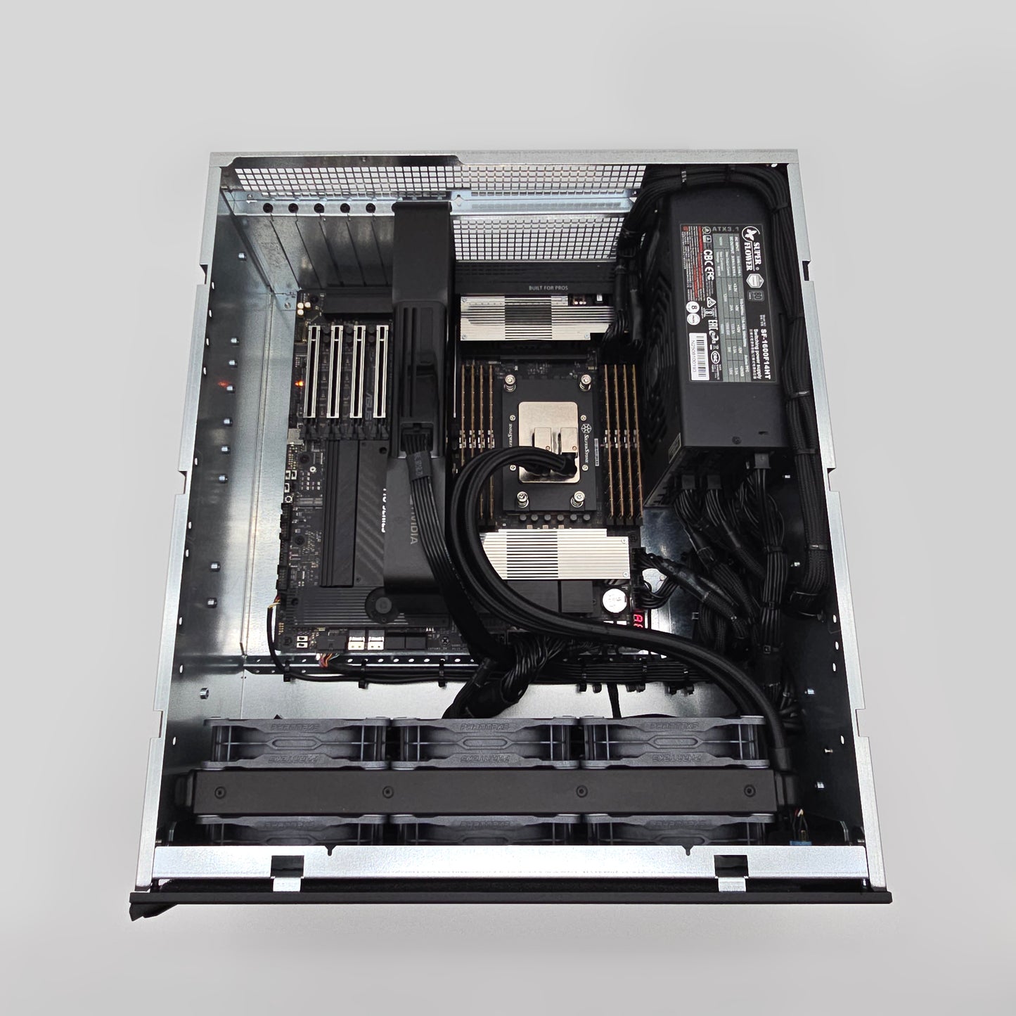 RTX PRO 6000 Blackwell 96GB, Threadripper Pro 9995WX, 512GB DDR5, Custom High End Liquid Cooled AMD/NVIDIA Workstation PC for AI, LLM, ML