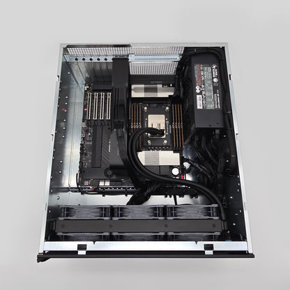 RTX PRO 6000 Blackwell 96GB, Threadripper Pro 9995WX, 512GB DDR5, Custom High End Liquid Cooled AMD/NVIDIA Workstation PC for AI, LLM, ML