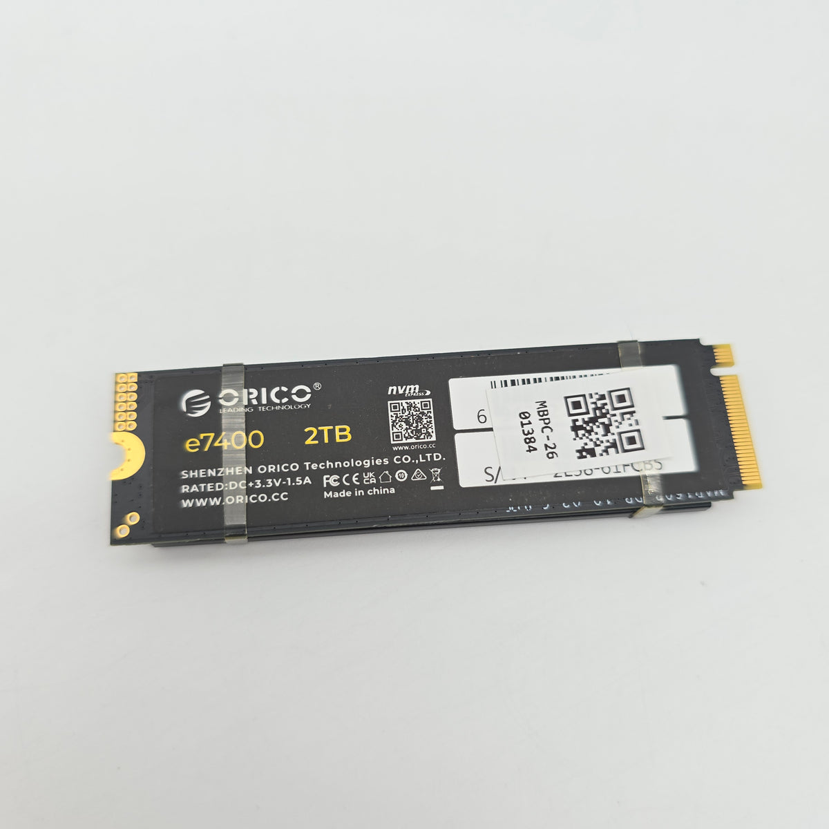 Orico e7400 2TB M.2 NVMe SSD, Internal Gaming Solid State Drive Storage