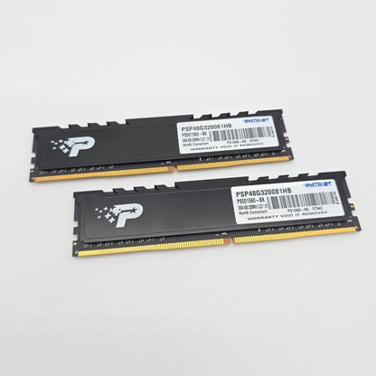 Patriot 16GB DDR4, 3200MHz, CL22, Desktop Gaming Memory RAM (2x8GB)