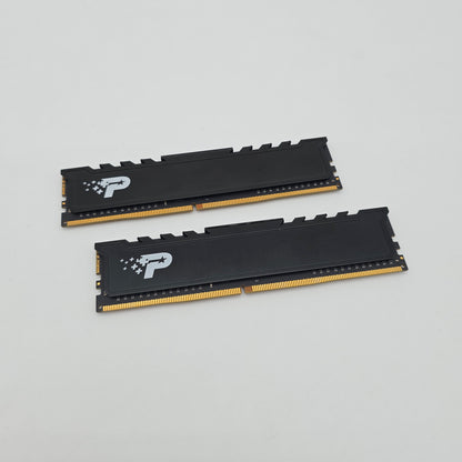 Patriot 16GB DDR4, 3200MHz, CL22, Desktop Gaming Memory RAM (2x8GB)