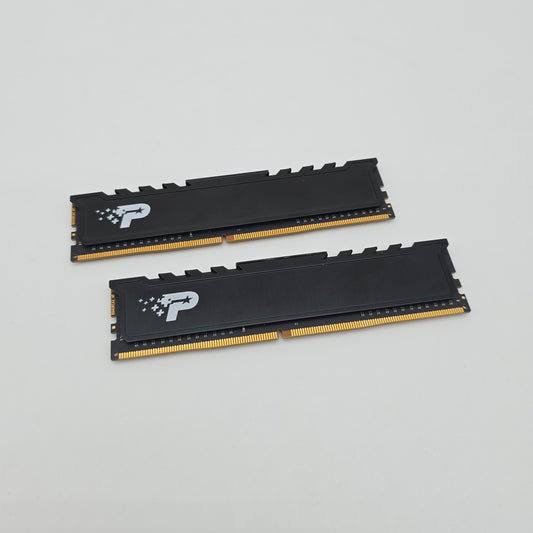 Patriot 16GB DDR4, 3200MHz, CL22, Desktop Gaming Memory RAM (2x8GB)