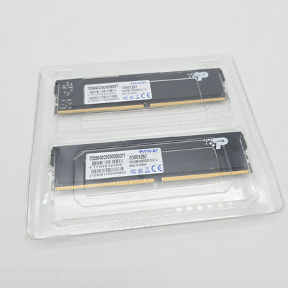 Patriot 32GB DDR5, 6400MHz, CL34, Desktop Gaming Memory RAM (2x16GB)