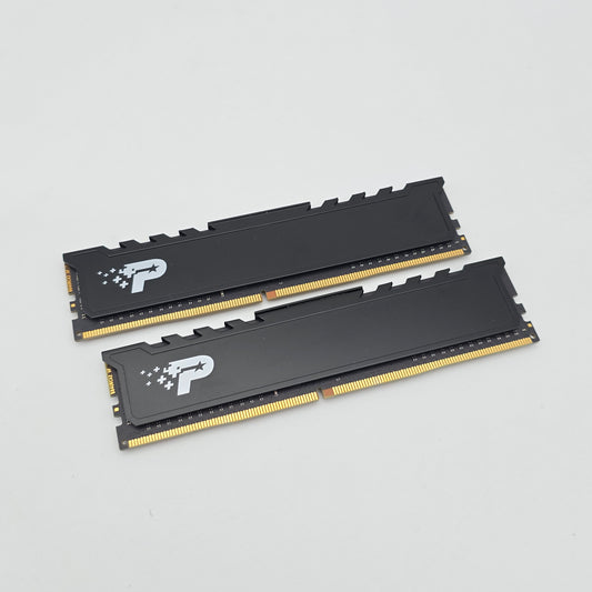 Patriot Signature Premium 16GB DDR4, 3000MHz, CL16, Desktop Gaming Memory RAM (2x8GB)