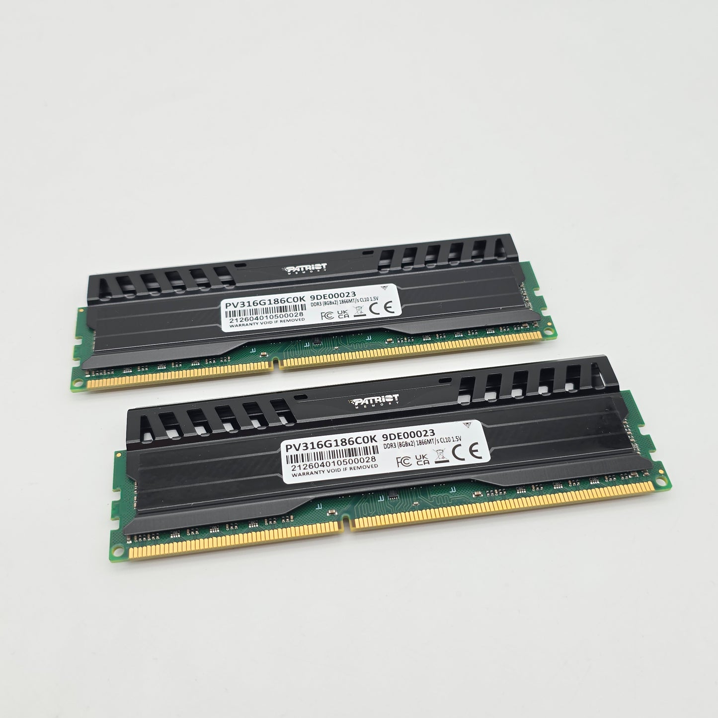 Patriot Viper 16GB DDR3, 1866MHz, CL10, Desktop Gaming Memory RAM (2x8GB)
