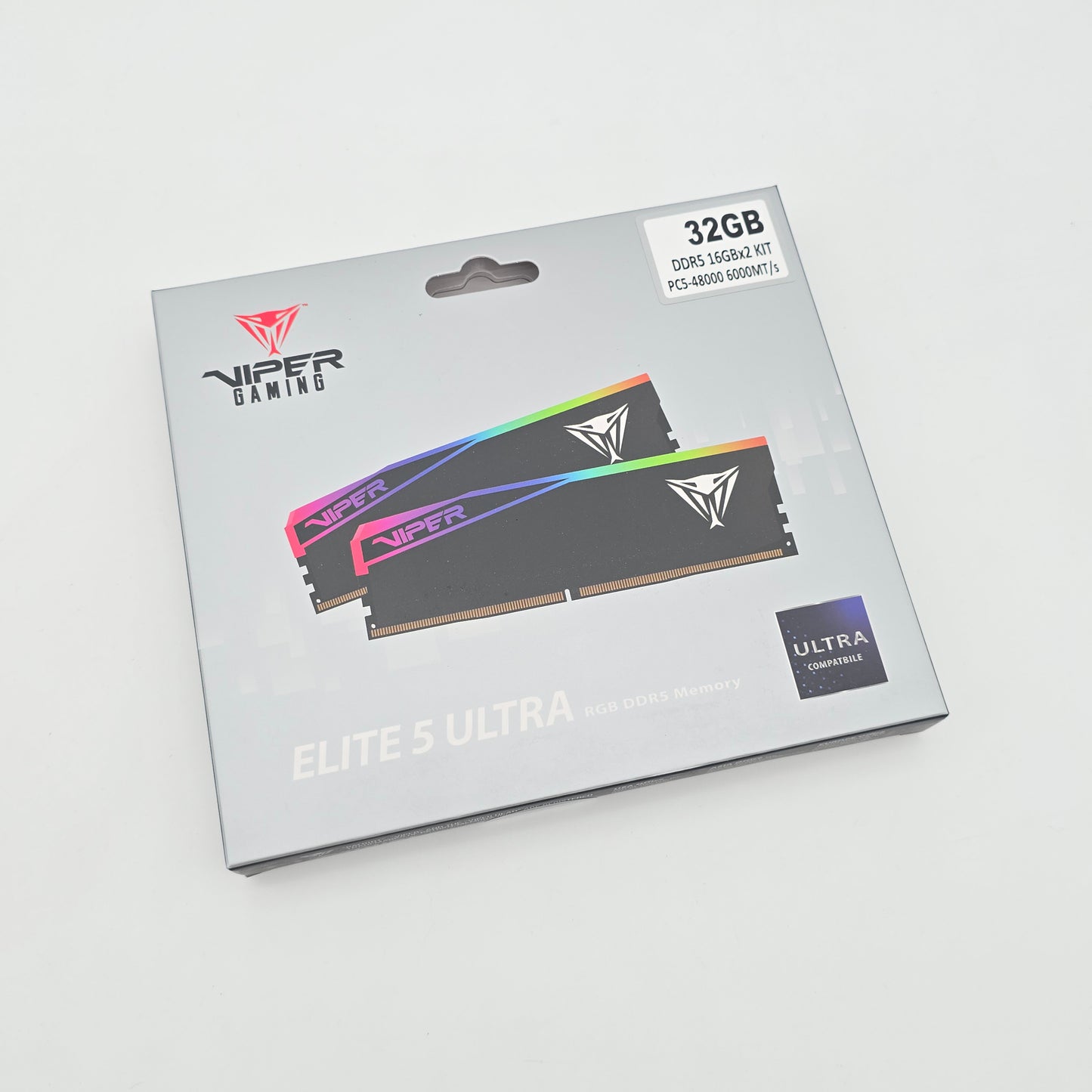 Patriot Viper Elite 5 32GB DDR5, 6000MHz, Desktop Gaming Memory RAM (2x16GB)