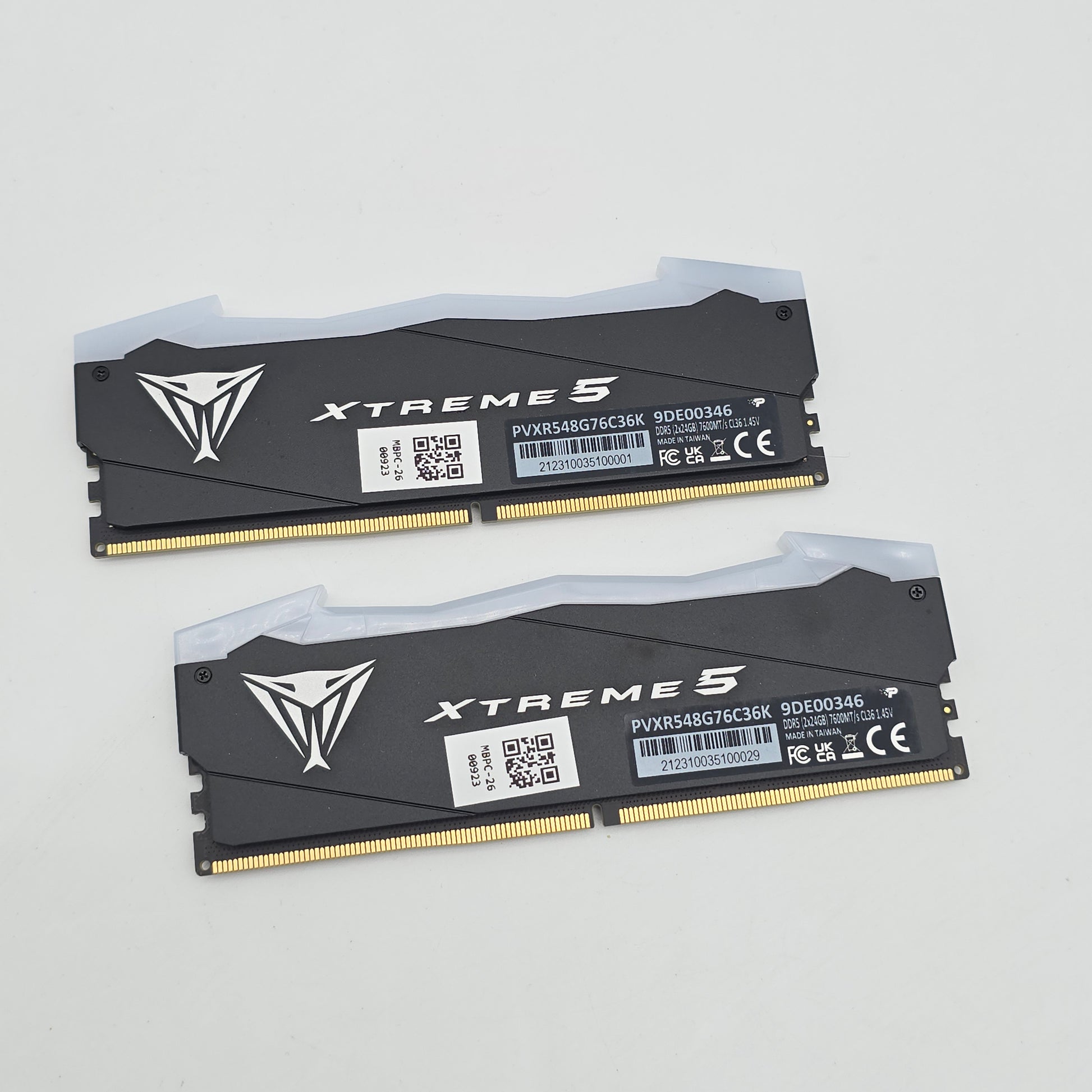 Patriot Viper Xtreme 5 48GB DDR5, 7600MHz, CL36, Desktop Gaming Memory RAM (2x24GB)