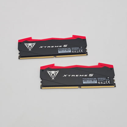 Patriot Viper Xtreme 5 48GB DDR5, 8200MHz, CL38, Desktop Gaming memory RAM (2x24GB)