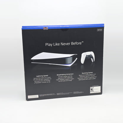 Sony Playstation 5 Digital Edition 1TB, PS5 New Open Box
