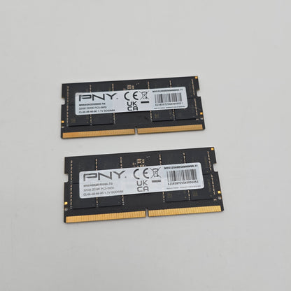 PNY Performance 64GB DDR5, 5600MHz, CL46, SODIMM Laptop Memory RAM (2x32GB)