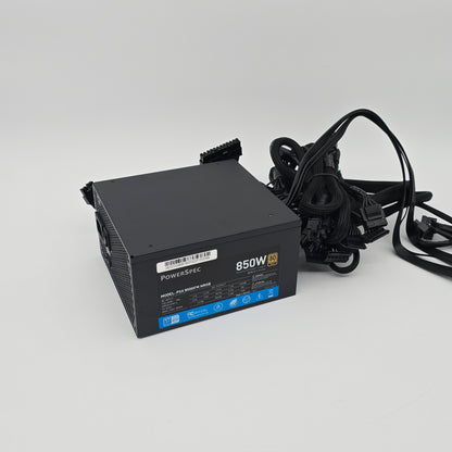 PowerSpec 850W Power Supply PSU, Fully Modular 80+ Gold PSU