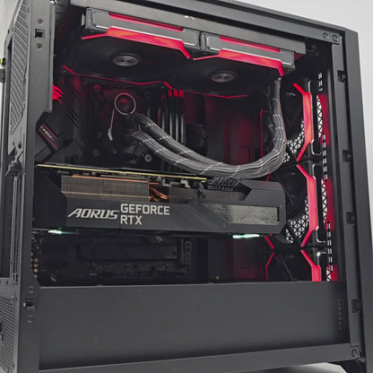 RTX 3080, Ryzen 9 5950X, 64GB RAM, 2TB NVMe, Custom Liquid Cooled Gaming PC