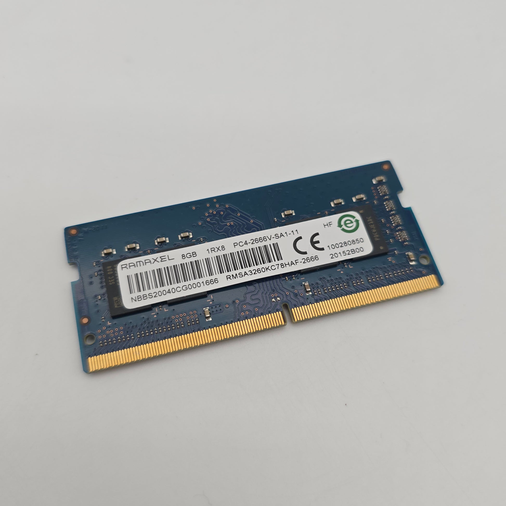 Ramaxel 8GB DDR4, 2666MHz, SODIMM Laptop Memory RAM (1x8GB)